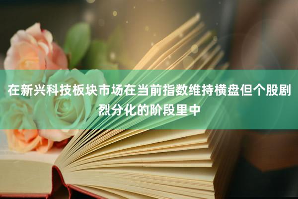 在新兴科技板块市场在当前指数维持横盘但个股剧烈分化的阶段里中
