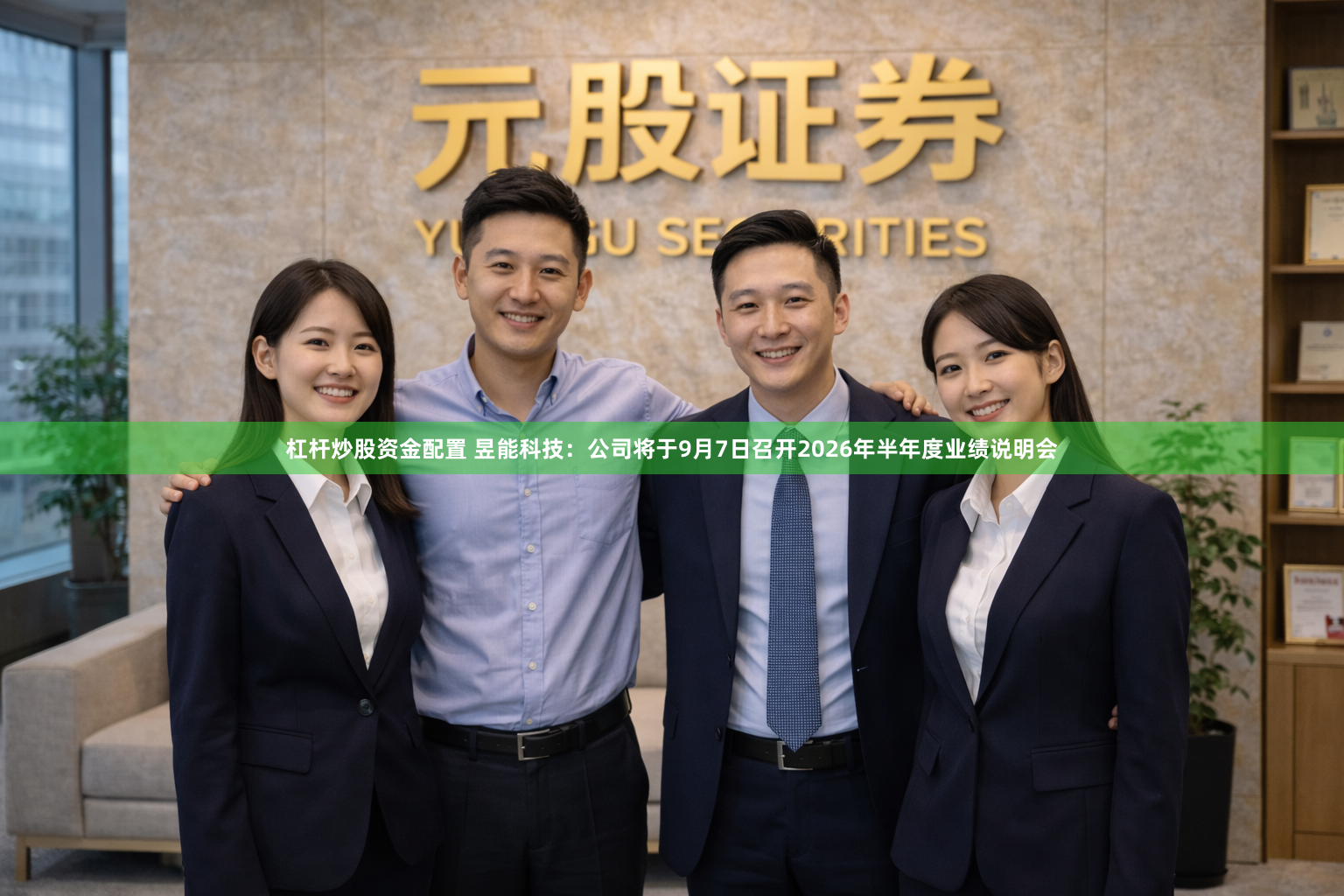杠杆炒股资金配置 昱能科技：公司将于9月7日召开2026年半年度业绩说明会