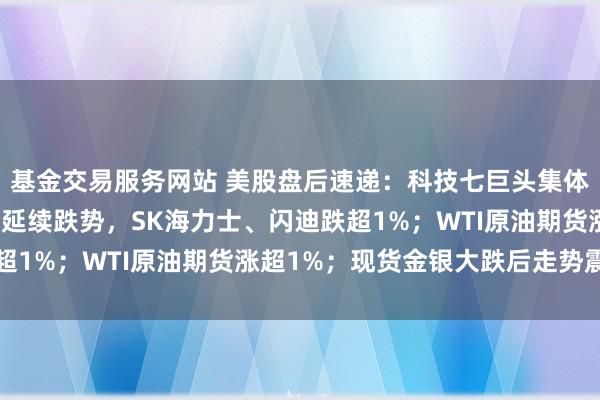基金交易服务网站 美股盘后速递：科技七巨头集体下跌；存储芯片概念股延续跌势，SK海力士、闪迪跌超1%；WTI原油期货涨超1%；现货金银大跌后走势震荡