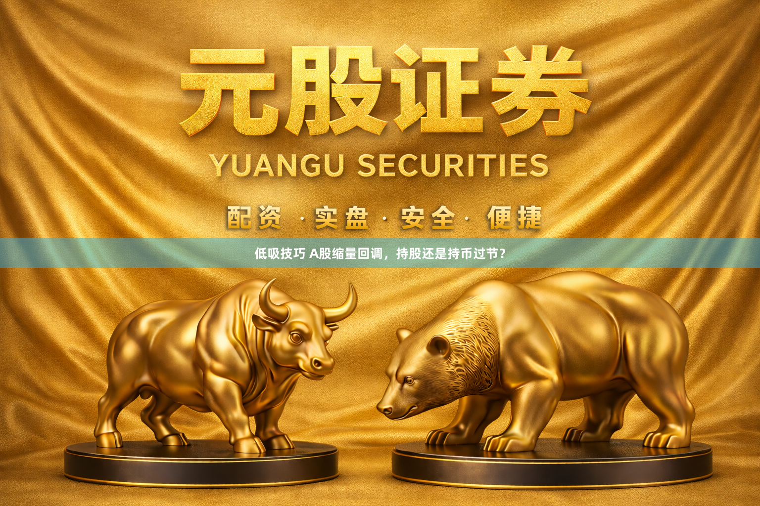 低吸技巧 A股缩量回调，持股还是持币过节？